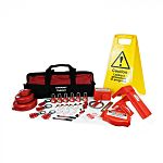 Spectrum Industrial 6-Lock Electrician Lockout Kit