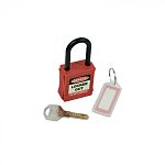 Spectrum Industrial Key Weatherproof Safety Padlock, 6mm Shackle