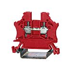 RS PRO Feed Through Terminal Block, Single-Level, Cage Clamp Termination