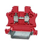 RS PRO Feed Through Terminal Block, Single-Level, Cage Clamp Termination