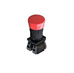 RS PRO Twist Release Emergency Stop Push Button, Panel Mount, 22mm Cutout, 2NC, IP65