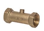 RS PRO Copper Alloy Double Check Valve 1/2in, 10 bar