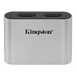 Kingston 2 port USB 3.2 External Micro SD Card Reader for MicroSD Memory Cards