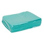 Harrison Wipes Heavy Weight Cloths 75gsm White Polyester Cloths for Cleaning, Degreasing of 25