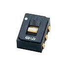 Nidec Components Surface Mount Slide Switch 2PDT DP 100 mA Slide