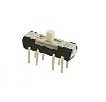 NIDEC COPAL ELECTRONICS GMBH Surface Mount Slide Switch DPDT DP 200 mA Slide