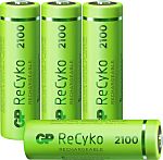 Pilas AA recargables Gp Batteries , 1.2V, 2.1Ah, 4 unidades