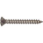 RS PRO Oval Head Self Tapping Screw, 1 1/2in Long