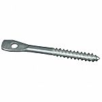 Zinc Plated Steel Lag Screws, 1/4in x 3in