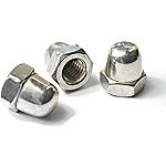 RS PRO Steel Dome Nut, 1/4-28in