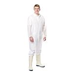 RS PRO White Unisex Visitor Coat, S