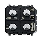 Interruptor Atenuable ABB 2CKA006200A0111, , 1 módulo Módulos, Selector, 180W, 230V
