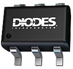 Dual N-Channel MOSFET, 800 mA, 20 V, 6-Pin SOT-363 Diodes Inc DMN2710UDW-7