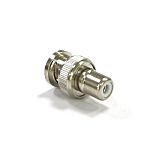 RS PRO Straight 50Ω Coaxial Adapter BNC Plug to RCA Socket 250Hz