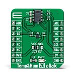 MikroElektronika Temp & Hum 20 Click Temperature & Humidity Sensor Add On Board for CC2D23 MikroBUS