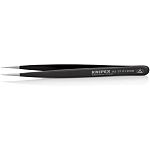 Knipex 110 mm, Stainless Steel, Smooth, ESD Tweezer