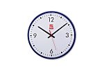 RS PRO Blue Analogue Wall Clock, 310mm Diameter