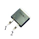 Wolfspeed 1200V 56A, Rectifier & Schottky Diode, D2PAK E4D20120G