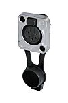 Re-An Products Socket Mount XLR Connector, Female, IP65, 5 Way