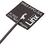 Anténa WiFi Všesměrový ANT-W63- FPC- SAH50UF Dipól Interní Lepidlo PCB U. FL Linx 50mm Samice 6.3dBi WiFi, řada: LFPCW63