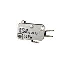 RS PRO Plunger Microswitch, Quick Connect Terminal, 10A @ 250V ac, SPDT, IP40