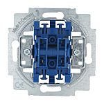 Mecanismo de interruptor por presión, Azul, Montaje Enrasado, IP20, ABB 2CKA001012A1135