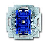 Mecanismo de interruptor por presión, Azul, Montaje Enrasado, IP20, ABB 2CKA001012A1143