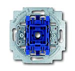 Mecanismo de interruptor por presión, Azul, Montaje Enrasado, IP20, ABB 2CKA001413A0574