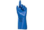 Mapa ULTRANITRIL 472 Blue Nitrile Chemical Resistant Gloves, Size 10, Nitrile Coating