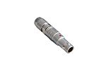 Bulgin Circular Connector, 3 Contacts, Push-Pull, Plug, Male, IP50, X Series