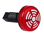 Werma 150 Series Red Continuous lighting Beacon, 115 V, Built-in Mounting, LED Bulb