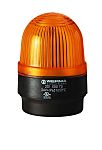 Werma 201 Series Yellow Continuous lighting Beacon, 115 V, Base Mount, LED Bulb