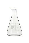 RS PRO Borosilicate Glass 100ml Laboratory Flask