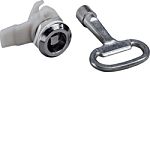 7mm male square lock chrome plated with