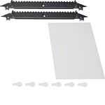 Hager Steel Back Plate, 355mm W, 250mm L