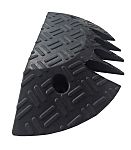 RS PRO 500mm Black Cable Cover in Rubber, 35mm Inside dia.