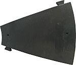 RS PRO Black Cable Cover in PVC, 2 x 20mm Inside dia.