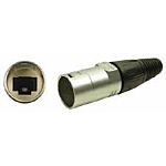 RS PRO Plug RJ45 Connector, Feed Through, Cat5e Straight