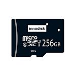 InnoDisk 256 GB Industrial MicroSD Micro SD Card, Class 10, UHS-1