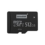 InnoDisk 512 GB Industrial MicroSD Micro SD Card, Class 10, UHS-1