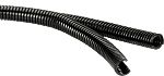 Flexicon Parallel Corrugated Conduit, 54mm Nominal Diameter, Nylon 6, Black