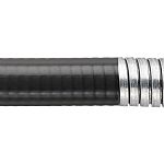 Flexicon Flexible, Liquid Tight Conduit, 25mm Nominal Diameter, Stainless Steel, Black