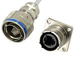 Amphenol Socapex Male Ethernet Connector, Flange Mount, Cat6 1 Port 8 -Way