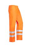 Pantalones de alta visibilidad Sioen Uk Unisex, de color Naranja, Transpirable, Resistente al agua