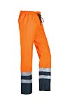 Pantalones de alta visibilidad Sioen Uk Unisex, de color Naranja/azul marino, Resistente a desgarros, repelente de