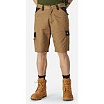 Pantalones cortos de trabajo  para hombre Dickies de , 35 % alg., 65 % poli. de color Caqui/Negro, talla 30cm