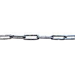 RS PRO Galvanised Steel Chain Link, 10m Length