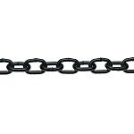 STEEL CHAIN-6MM X 10M-Short Link-Black