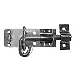 RS PRO Steel Padlockable Zinc Door Bolt