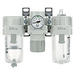 Lubricador de regulador de filtro de aire, SMC AC20-F02-C-A, G 1/8, 300l/min, 300l/min